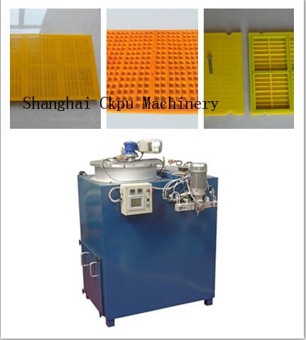 PU elastomer injection machine for screenmesh